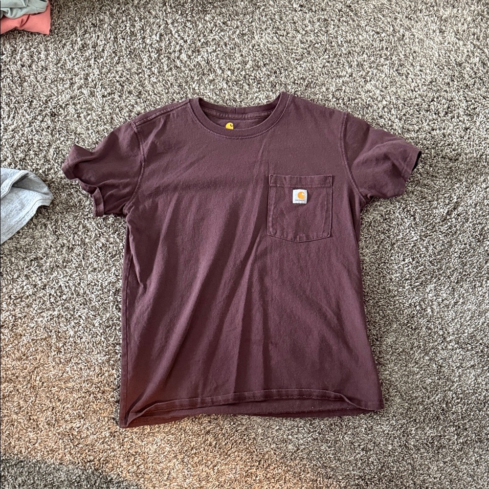 Carhartt Dark Purple Original Fit Tee